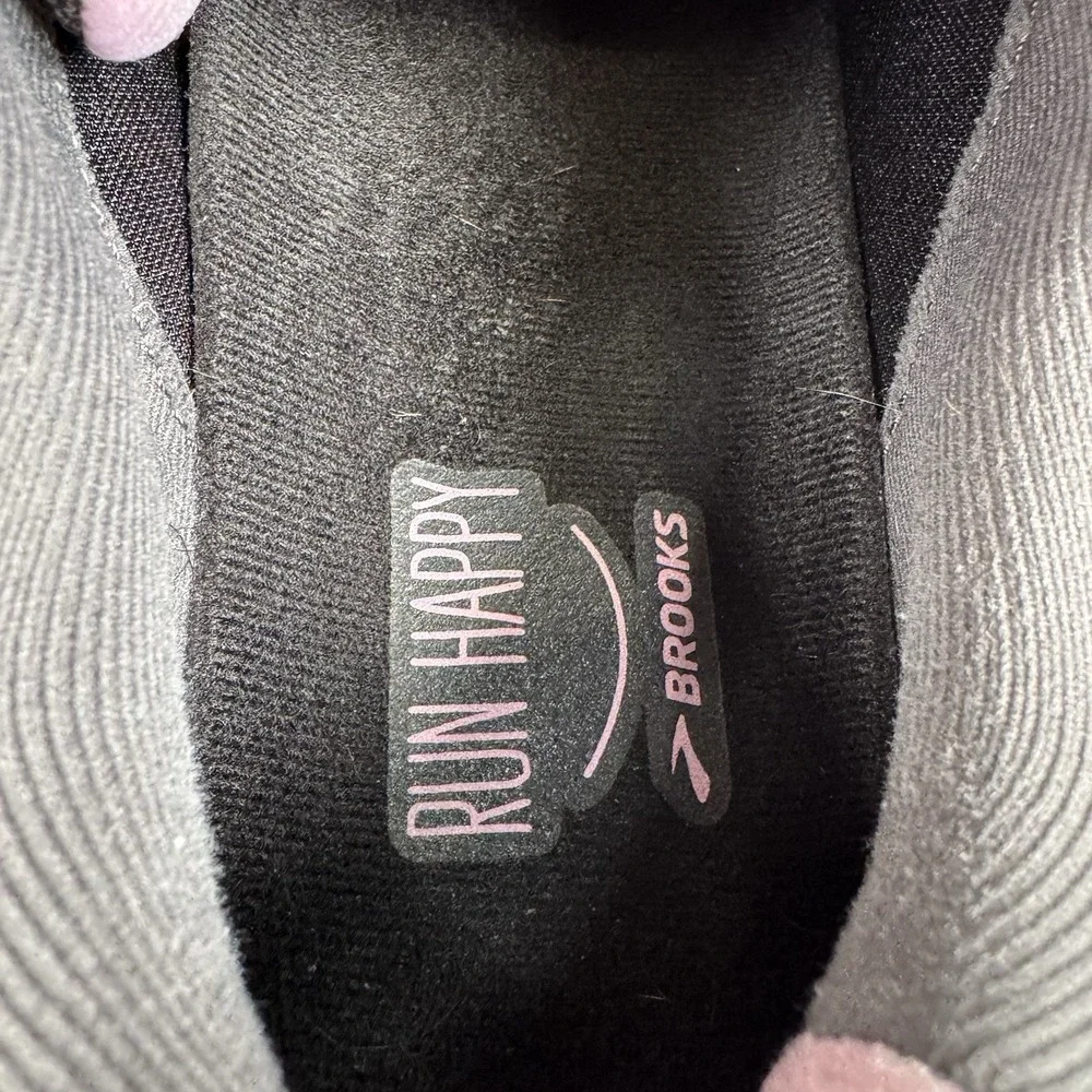 Brooks Womens Transmit 3 Womens 9.5 B Medium Black Running Shoes 1203501B077 - Picture 10 of 12